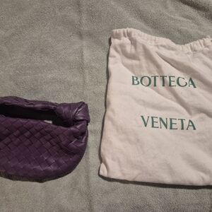 Bottega Veneta Purple Woven Shoulder Bag